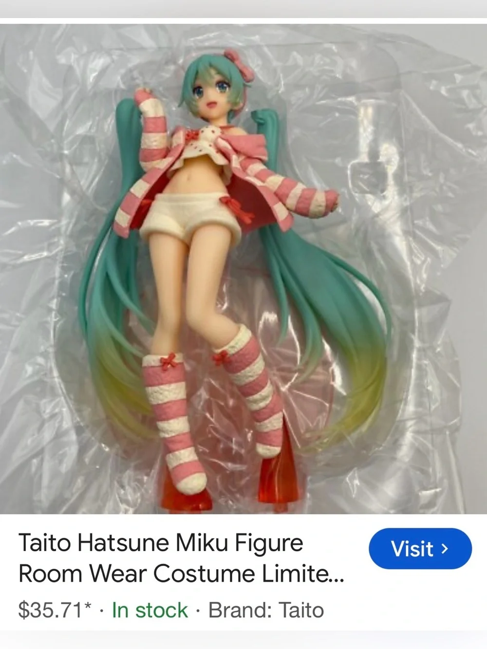 #3219** HATSUNE MIKU Room To Wear Japan Doll Collections : Anime’s